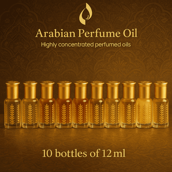 10 bottles of 12ml Bundle Pack of Oil Excluding *DELUXE*