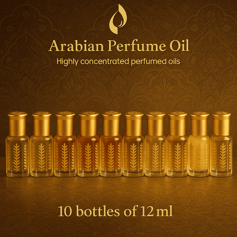 10 bottles of 12ml Bundle Pack of Oil Excluding *DELUXE*