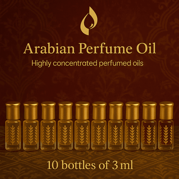 10 bottles of 3ml Bundle Pack of Oil Excluding *DELUXE*