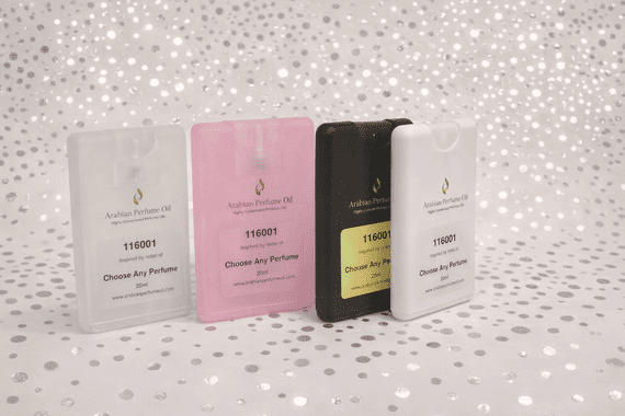 Pocket Perfume - 20ml of Extrait Strength Spray in a Pocket Sized Slimline Lightweight Case
