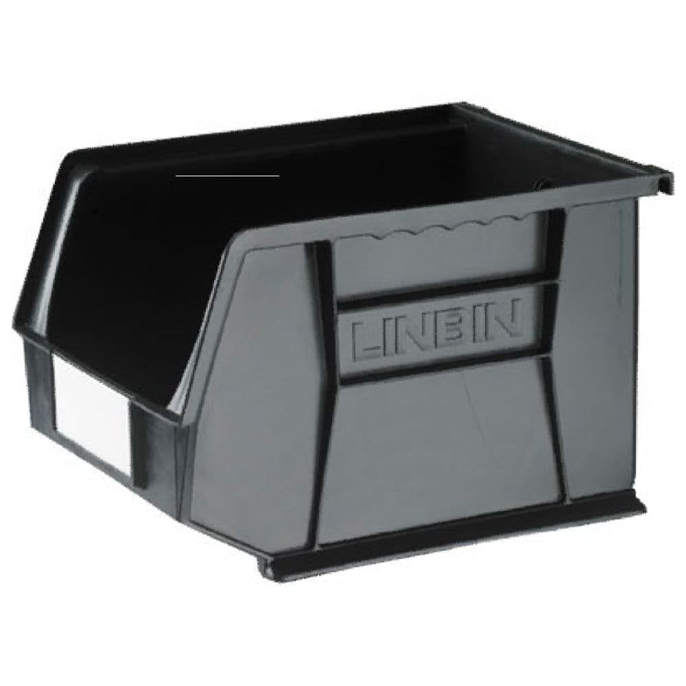 Storage Bin Linbins Black 180mm x 210mm x 280mm Pack of 10