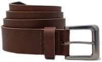 40mm Mens Real Leather Belt - Brown