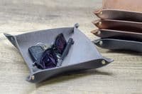 Leather Key Tray, Catchall Tray, Dice Tray