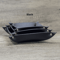 Leather Key Tray, Catchall Tray, Dice Tray