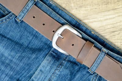 Vintage Brown Mens Leather Belts