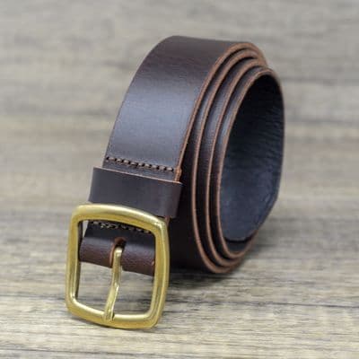 Womens Brown Leather Belts