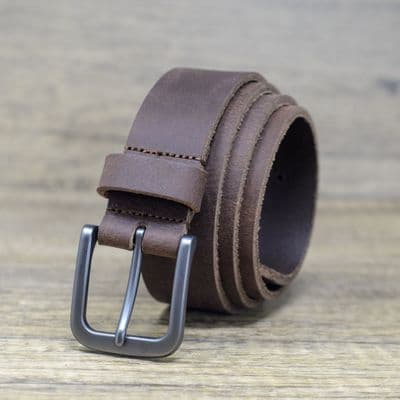 Womens Vintage Brown Leather Belts
