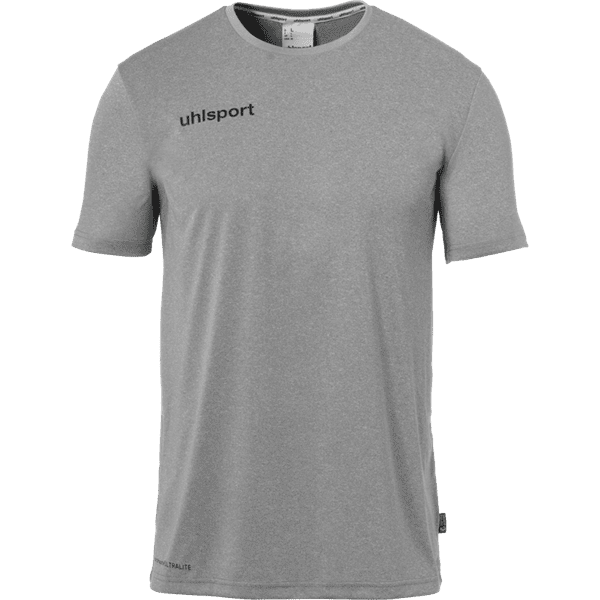 Essential Functional Shirt Short Sleeve Dark Grey Melange