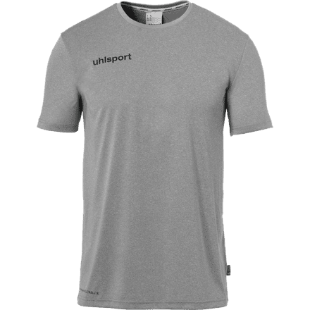 Essential Functional Shirt Short Sleeve Dark Grey Melange