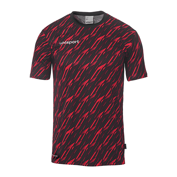 Progressive 28 Shirt Short Sleeve Black / Red