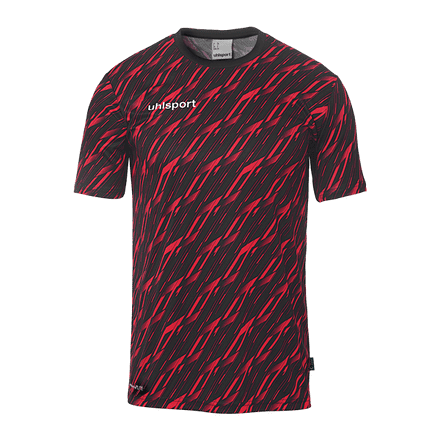 Progressive 28 Shirt Short Sleeve Black / Red