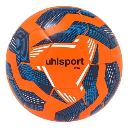 Uhlsport Team Training Ball Fluo Orange / Navy / White Size 5