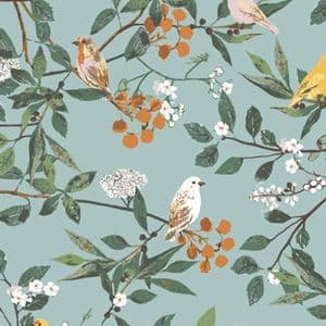 AGF Plentiful - Melodic Plumage - 100% Cotton Fabric