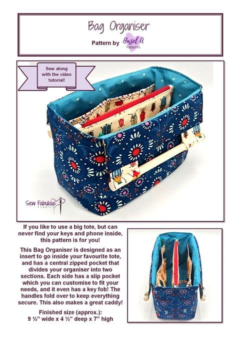 Bag Organiser PDF Pattern