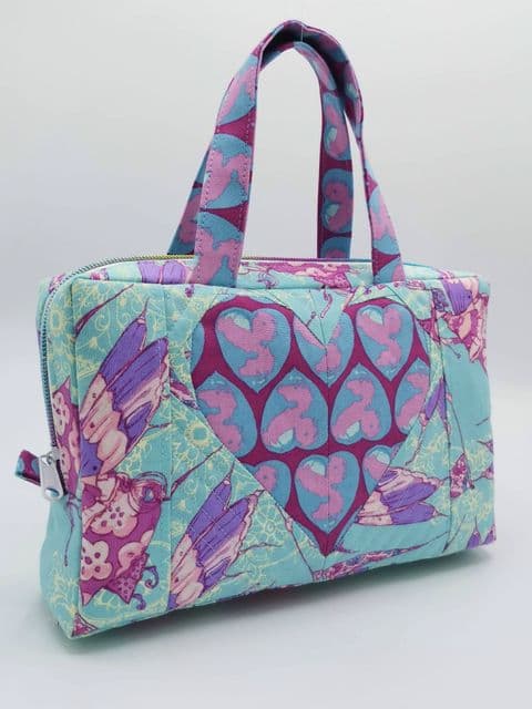 Big Heart Boxy Pouch PDF Pattern