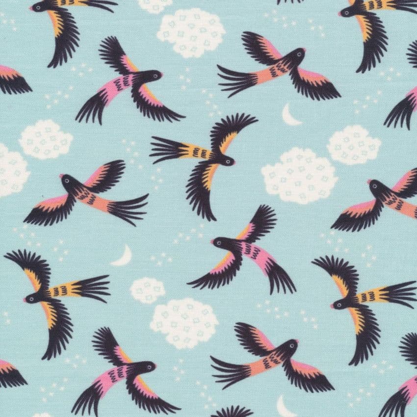 Cloud 9 Tropical Garden - Parrot Play - 100% Cotton Fabric