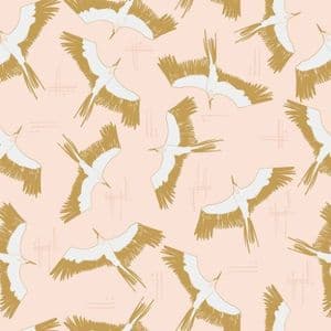 Dashwood New Beginnings - Cranes - 100% Cotton Fabric