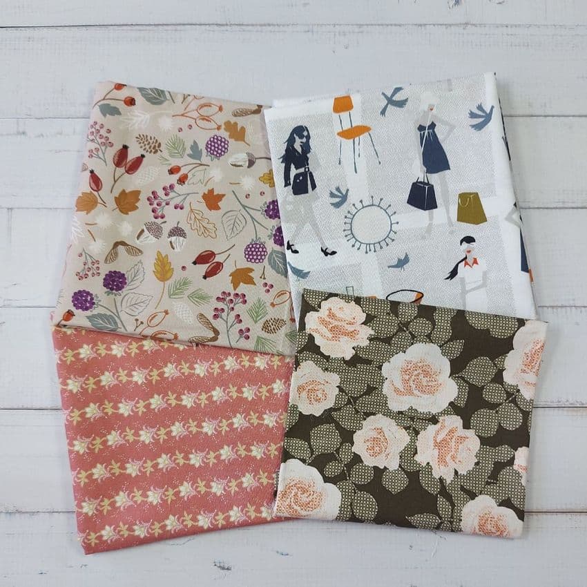 Fabric Stash Pack - Natural - 100% Cotton Fabric