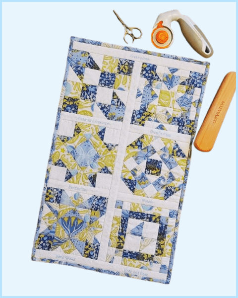 Fresh Linen Mini Quilt PDF Pattern