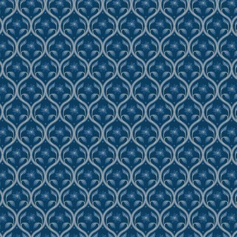 Lewis & Irene Brensham - Floral Trellis - 100% Cotton Fabric