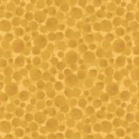 Lewis & Irene Bumbleberries Custard BB293 - 100% Cotton Fabric