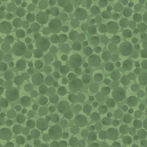 Lewis & Irene Bumbleberries Woodland Green BB22 - 100% Cotton Fabric