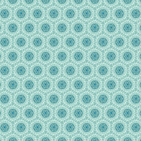 Lewis & Irene Chalki - Greek Tile - 100% Cotton Fabric