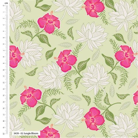 Make + Believe Bohemian Summer - Jungle Bloom - 100% Cotton Fabric