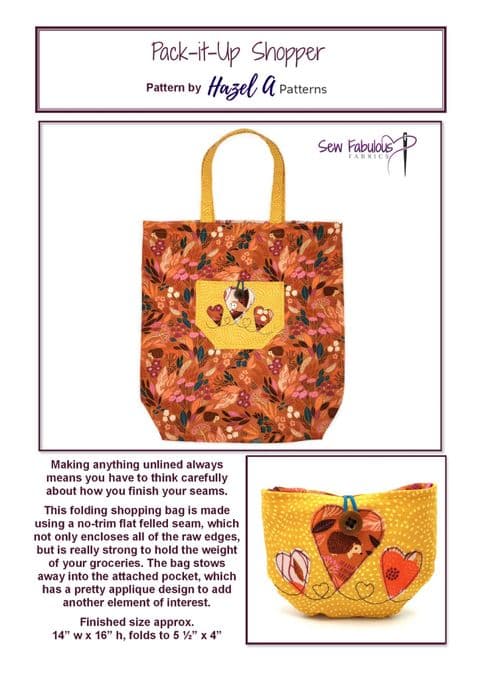 Pack-it-Up Shopper PDF Pattern