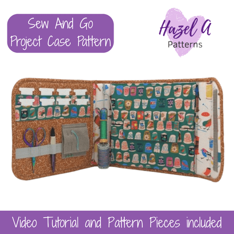 Printed Pattern - Sew and Go Project Case