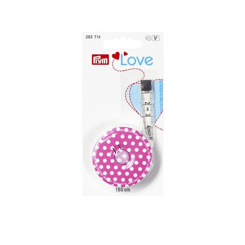 Prym Love Tape Measure - Pink