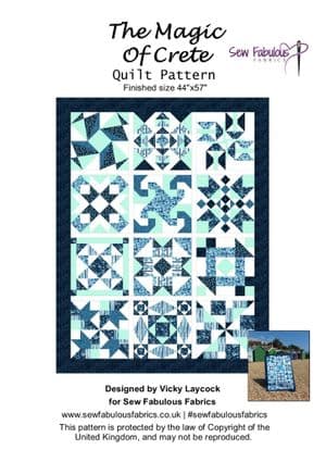 The Magic of Crete Quilt Pattern