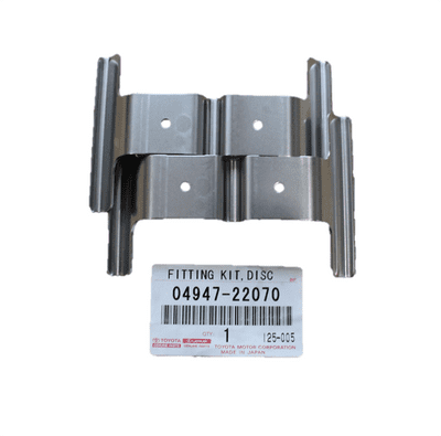 Genuine Lexus Front Disc Brake Fitting Kit (IS & GS) 04947-22070, 0494722070
