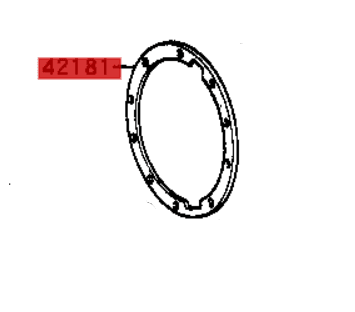 Genuine Toyota GASKET DIFFERENTIAL 42181-60080