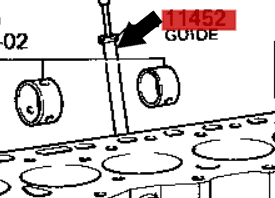 Genuine Toyota Land Cruiser Guide 11452-61010