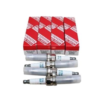 Genuine Toyota New Prius Spark Plugs Set Of 4 SC20HR11 90919-01253, 9091901253