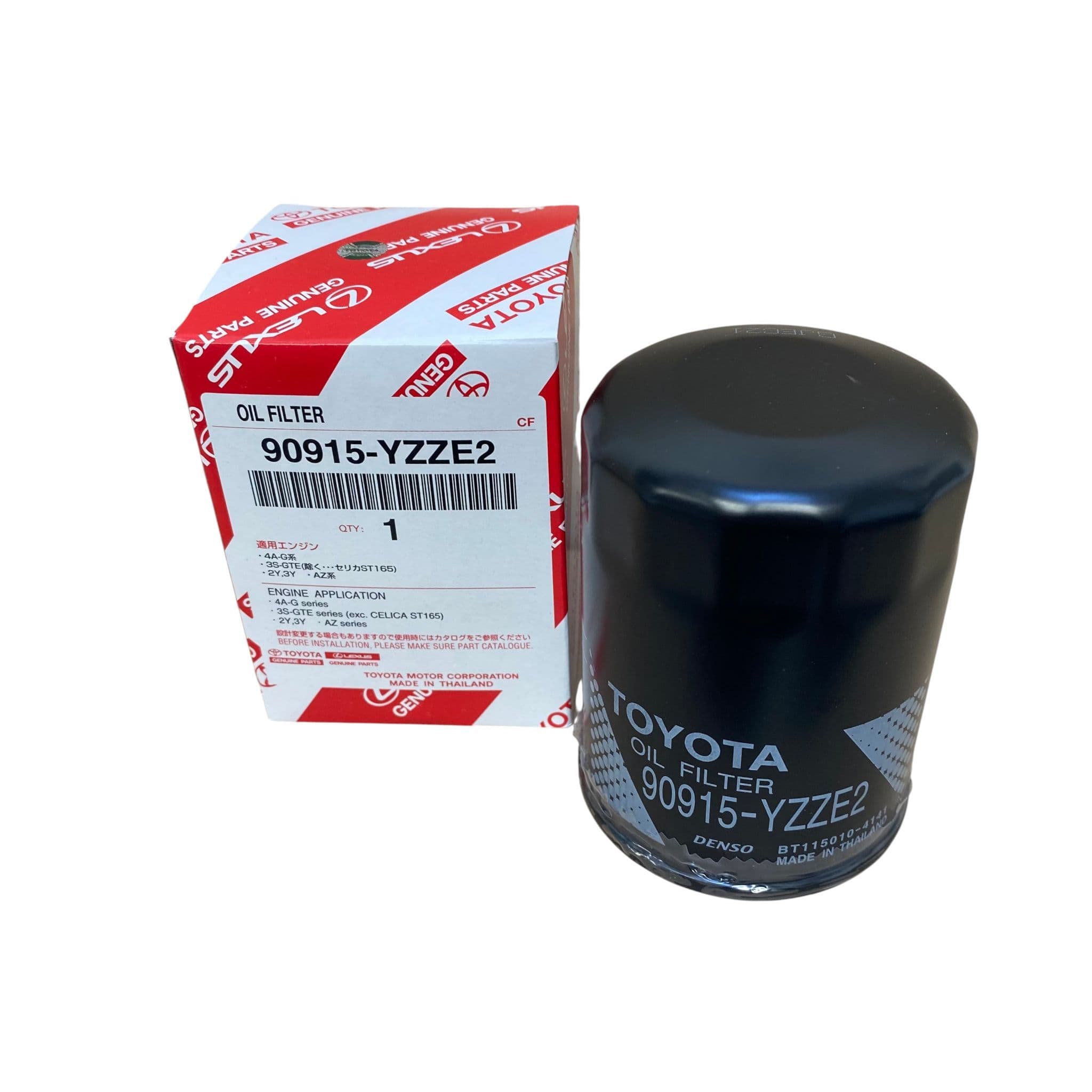Genuine Toyota Oil Filter 90915-YZZJ2 90915-YZZE2