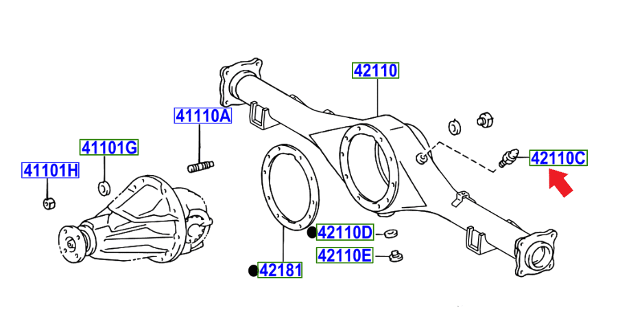 Genuine Toyota Plug Bracket 90930-03031