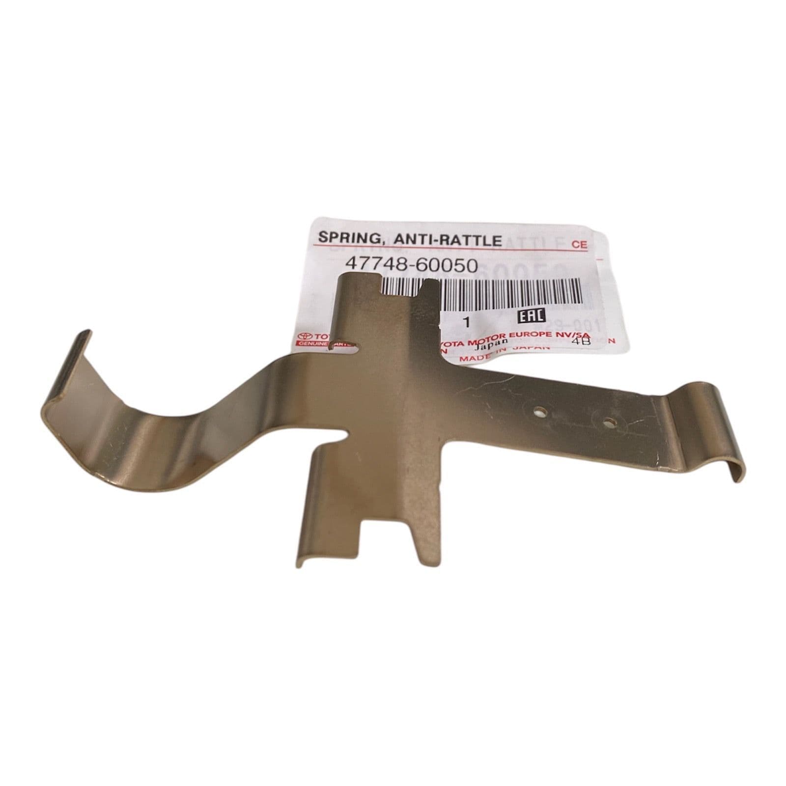 Genuine Toyota LandCruiser 100 Series UZJ Front Disc Brake Anti-Rattle Spring (47748-60061)-893348