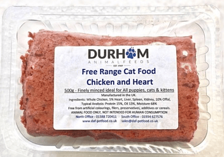 raw diet for cats uk