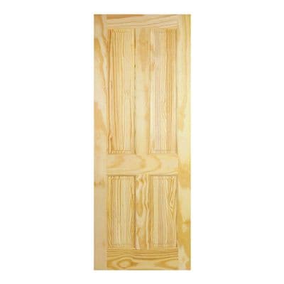 4 Panel Clear Pine
