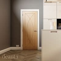 Amalfi Fully Finished Oak Fire Door