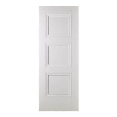 Amsterdam White Primed Fire Door