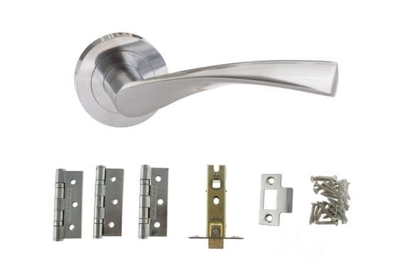 Aqua Hardware Pack - Satin Chrome