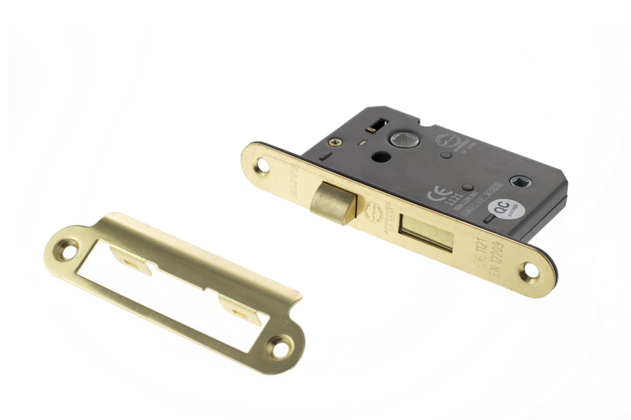 Atlantic Radius Corner Bathroom Lock CE 3