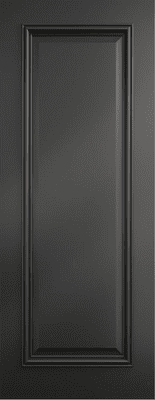 Blemheim Black Fire Door