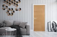 Cadiz Fully Finished Oak Fire Door