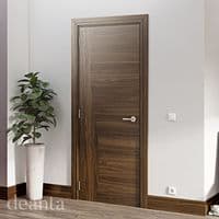Cadiz Fully Finished Walnut Fire Door