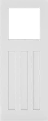 Cambridge White Primed Clear Glazed