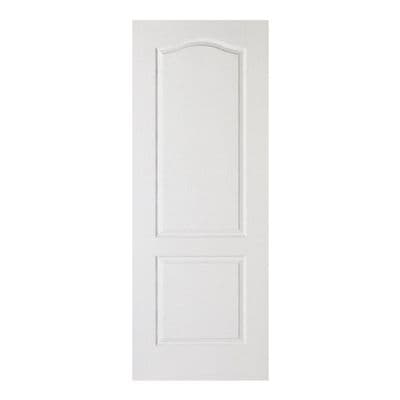 Classical White  Moulded Textured Primed Fire Door